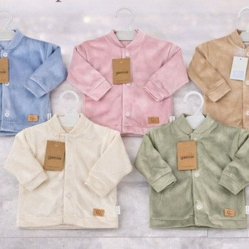 CAMPERA PLUSH C/ BROCHES 