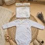 BODY M/L BLANCO JERSEY T. 0 AL 4