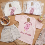 CONJUNTO NENA REMERA + SHORT RUSTICO T.2 AL 8