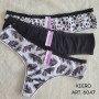 CULOTTE LES ALGODON/LYCRA ESTAMPADA T.1AL4