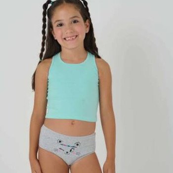 VEDETINA  ALGODON/LYCRA ESTAMPADA T.10AL14