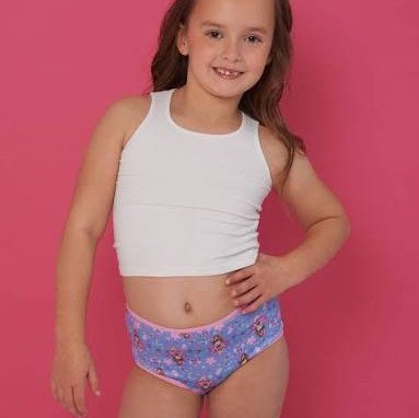 VEDETINA JUVENIL ALGODON/LYCRA ESTAMPADA T.10AL14