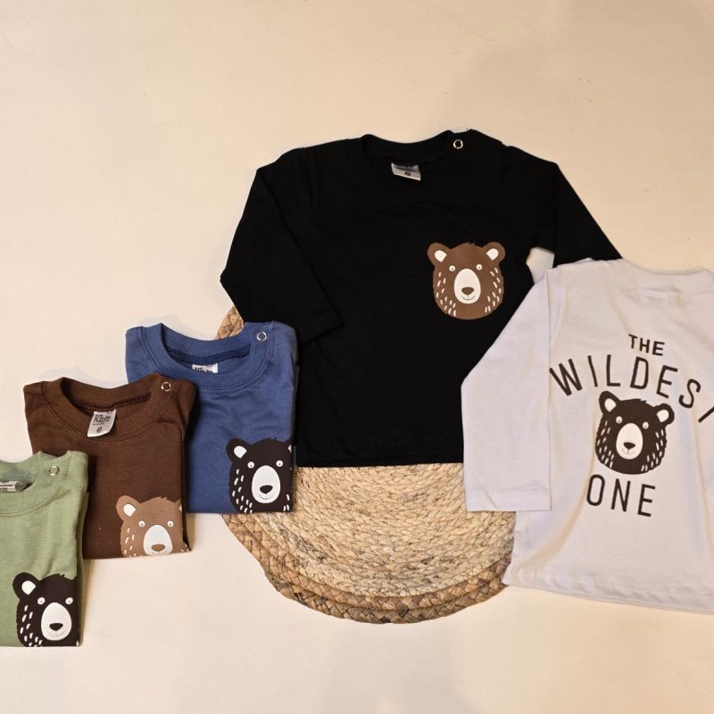 REMERA BEBE M/L DOBLE ESTAMPA