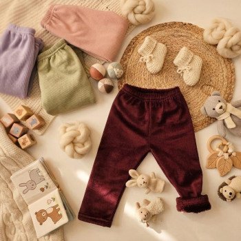 PANTALON BEBE CORDEROY C/ PIEL LISO 