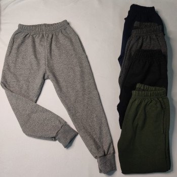 PANTALON FRIZADO NIÑO C/ PUÑO VARIOS COL