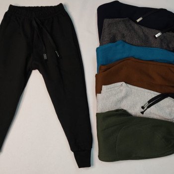 PANTALON FRIZADO NIÑO C/ PUÑO VARIOS COL