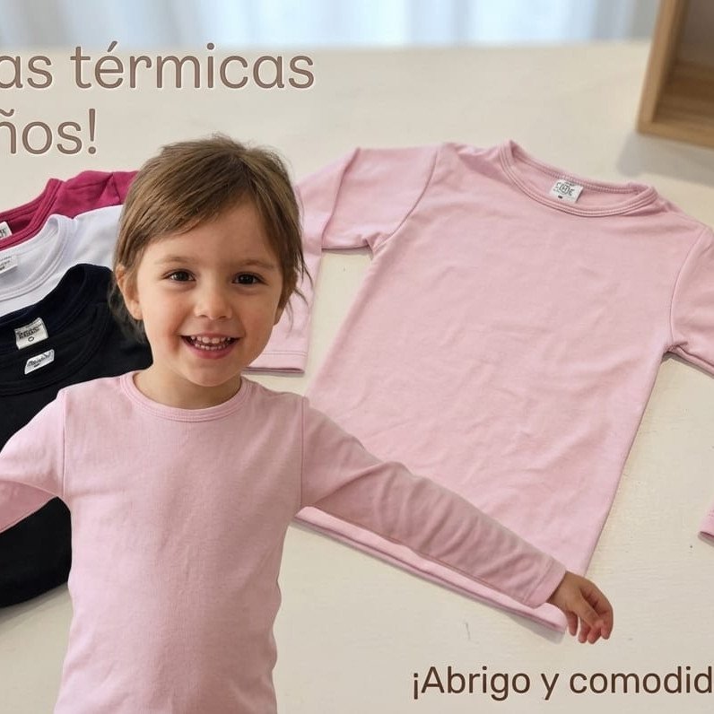 REMERA TERMICA NIÑO LISA KLUM