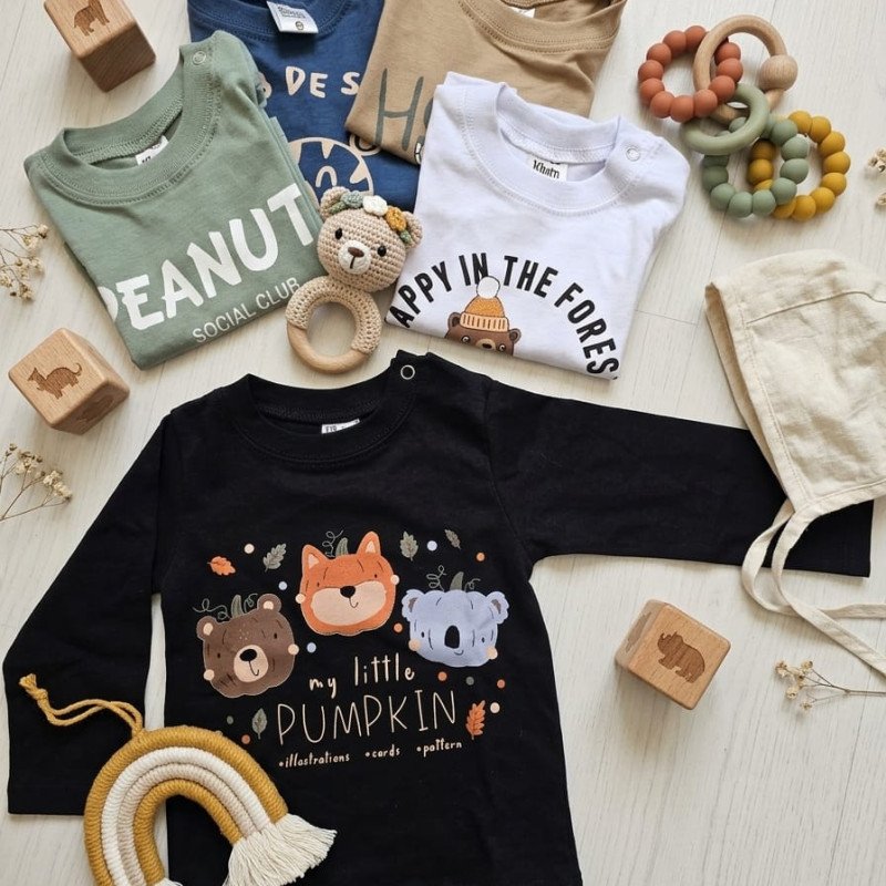 REMERA BEBE C/ ESTAMPA PEINADO 