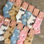 MEDIAS TERMICA PELUCHE DAMA ESTAMPADASTALLE DEL 1 AL 5