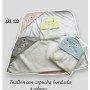 TOALLA LIVIANA CAPUCHA BORDADA 
