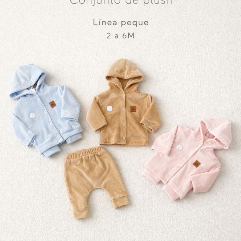 CONJUNTO PLUSH C/ SACOY BABUCHA