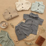 CONJUNTO CREP CAMISA + SHORT T.1 AL 5