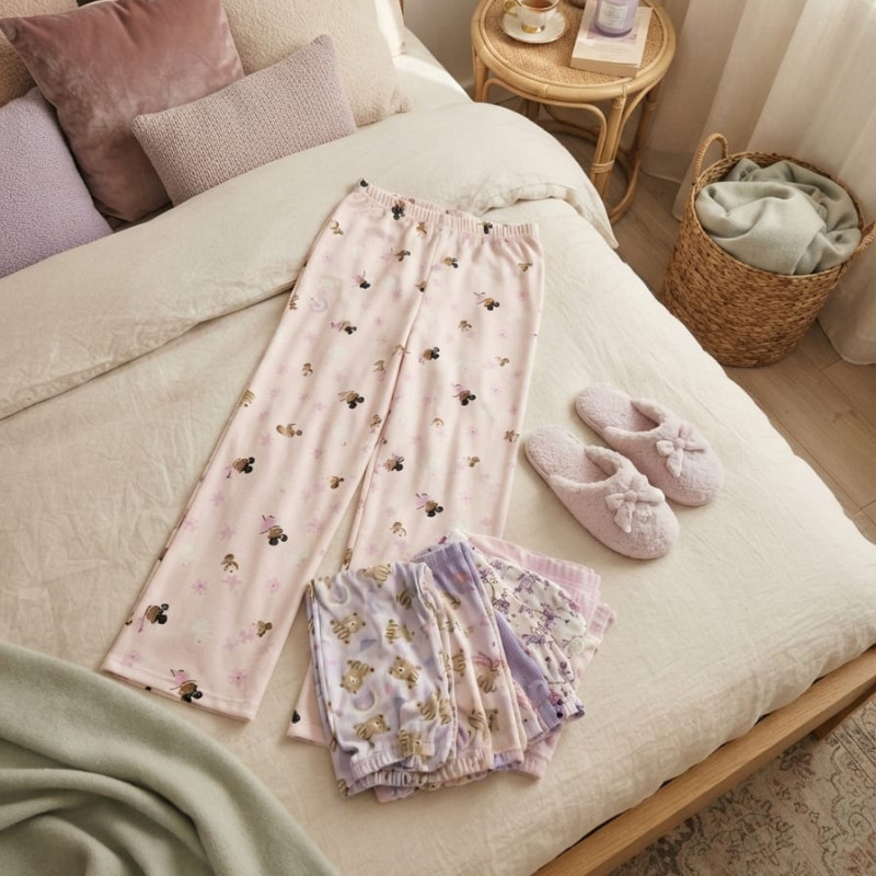PALAZO MORLEY ESTAMPADO NENA T.4 AL 16