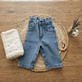 JEANS PAñALERO BEBE/A T:00 AL 2