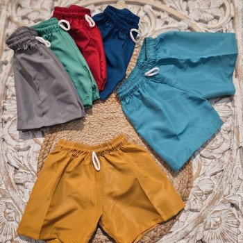 SHORT DE BAñO LSO BEBE C/ CORDON T.2 AL 6
